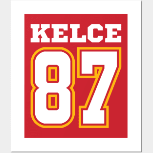 Kelce 87 Posters and Art